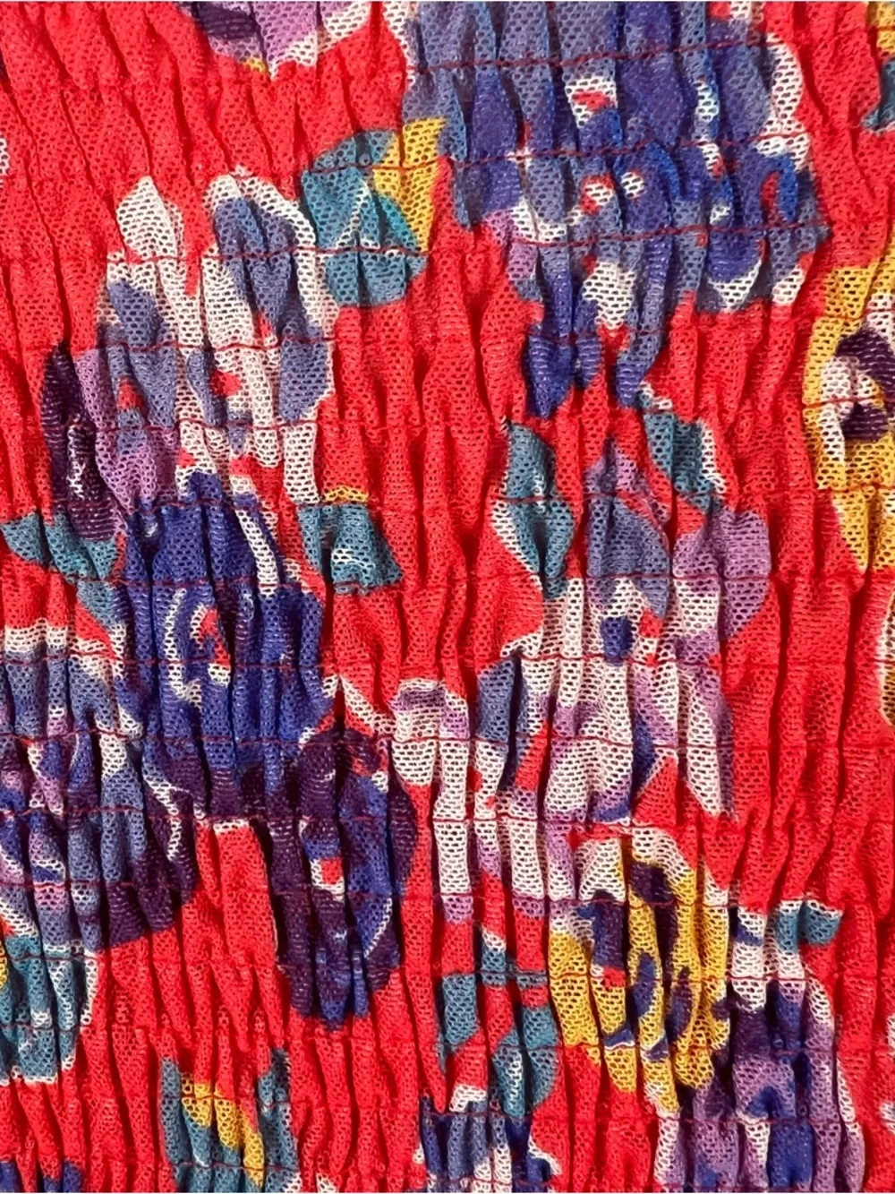 Anthropologie bright red